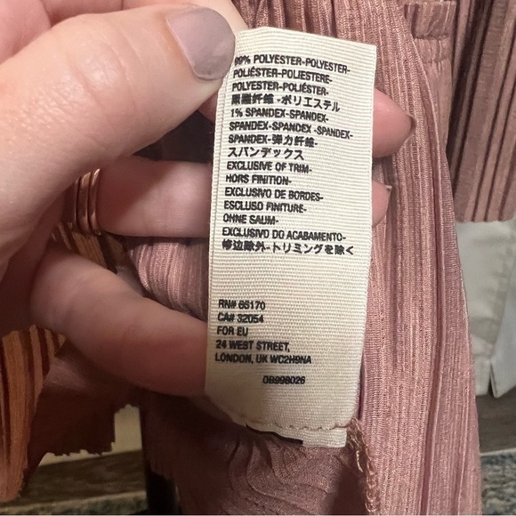 Free People Can’t Help It Clay Pink Mini Dress Medium - Picture 14 of 15